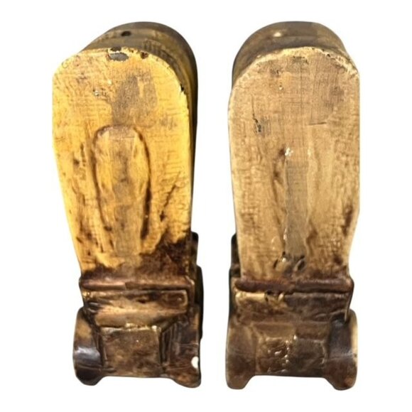 Vintage Covered Wagon Salt and Pepper Shakers – Hand-Painted Ceramic Japan - Picture 3 of 5